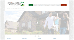 Desktop Screenshot of nationalhomeguaranteed.com